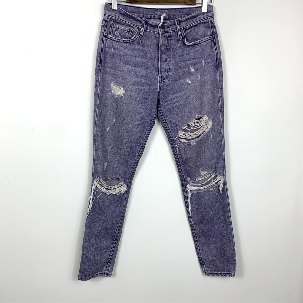 GRLFRND Women’s Jeans 26 Karolina Jeans Purple